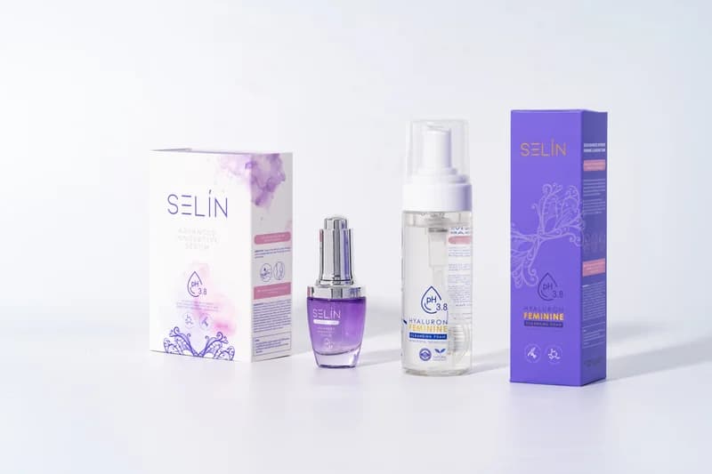 SELIN Duo Set — Advanced Serum 25ml + Hyaluron Cleansing Foam 150ml pH 3.8